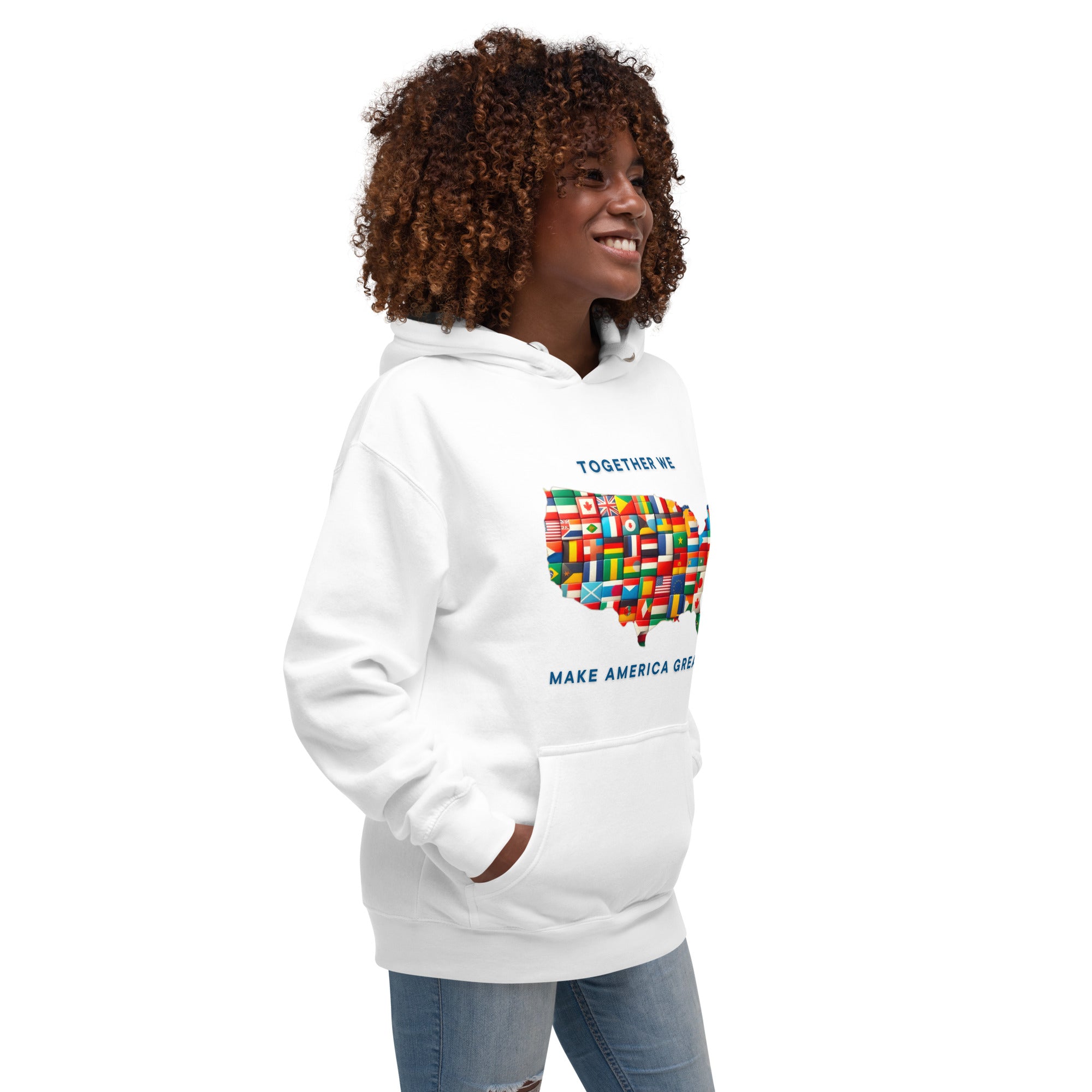 GBZ ★ Original Design Hoodie Together We Make America Great