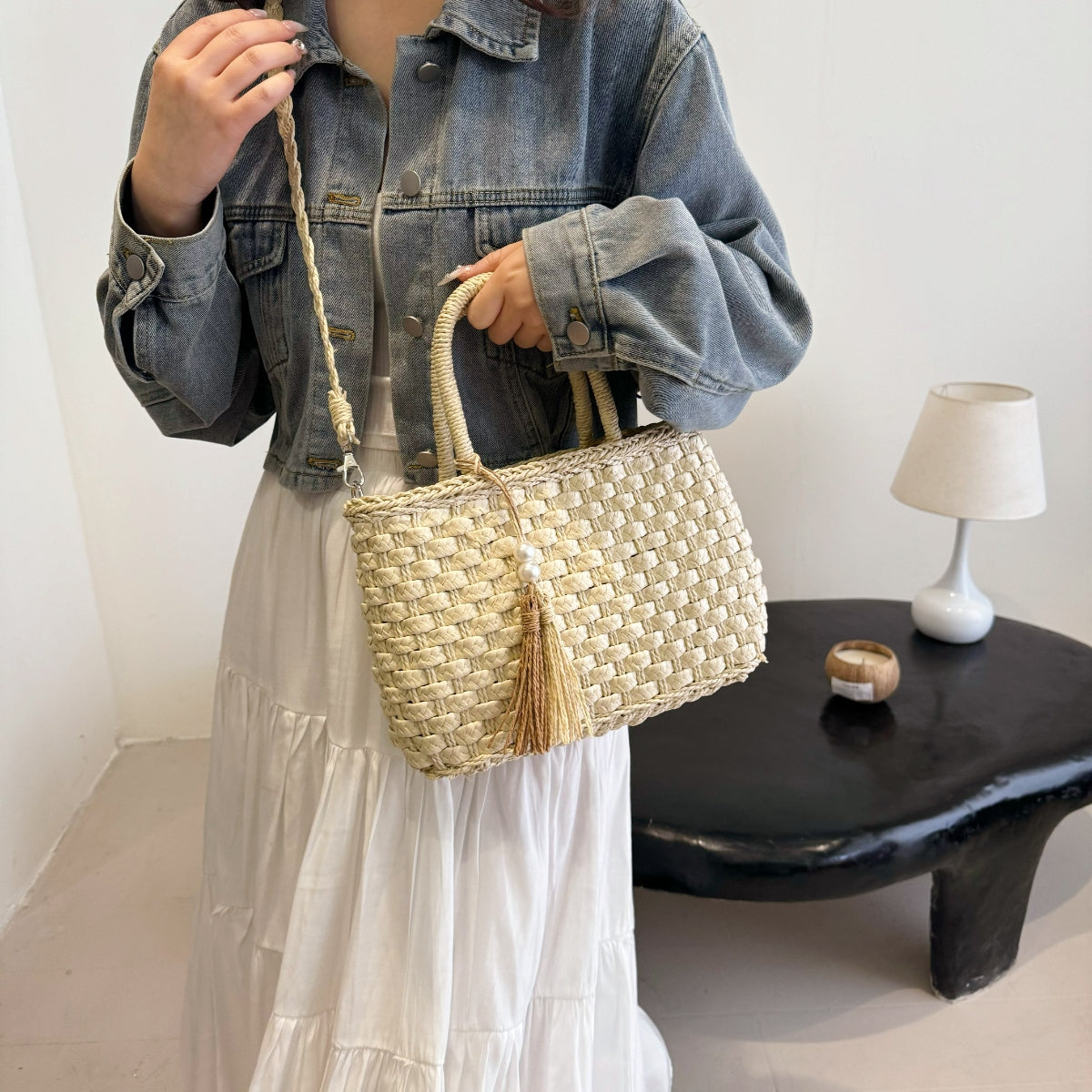 GBZ ★  Modern Bohemian Woven Bag