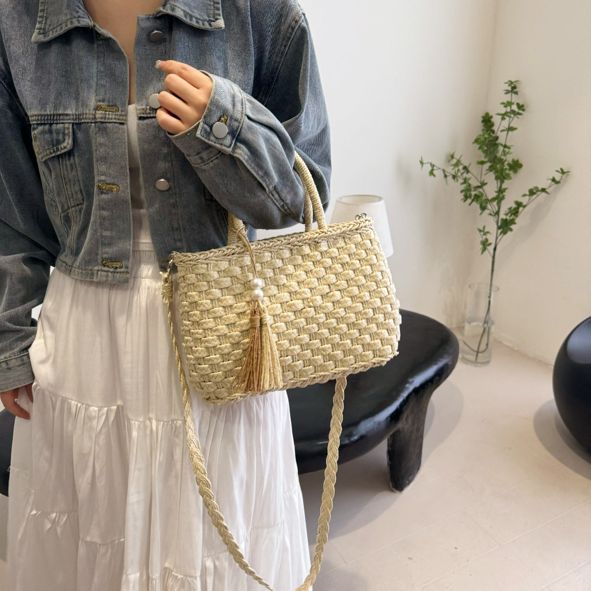 GBZ ★  Modern Bohemian Woven Bag