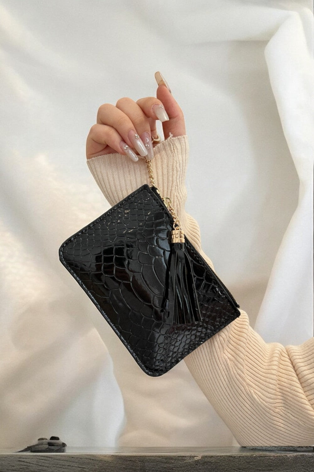 GBZ ★ Tassel Trim Card Case