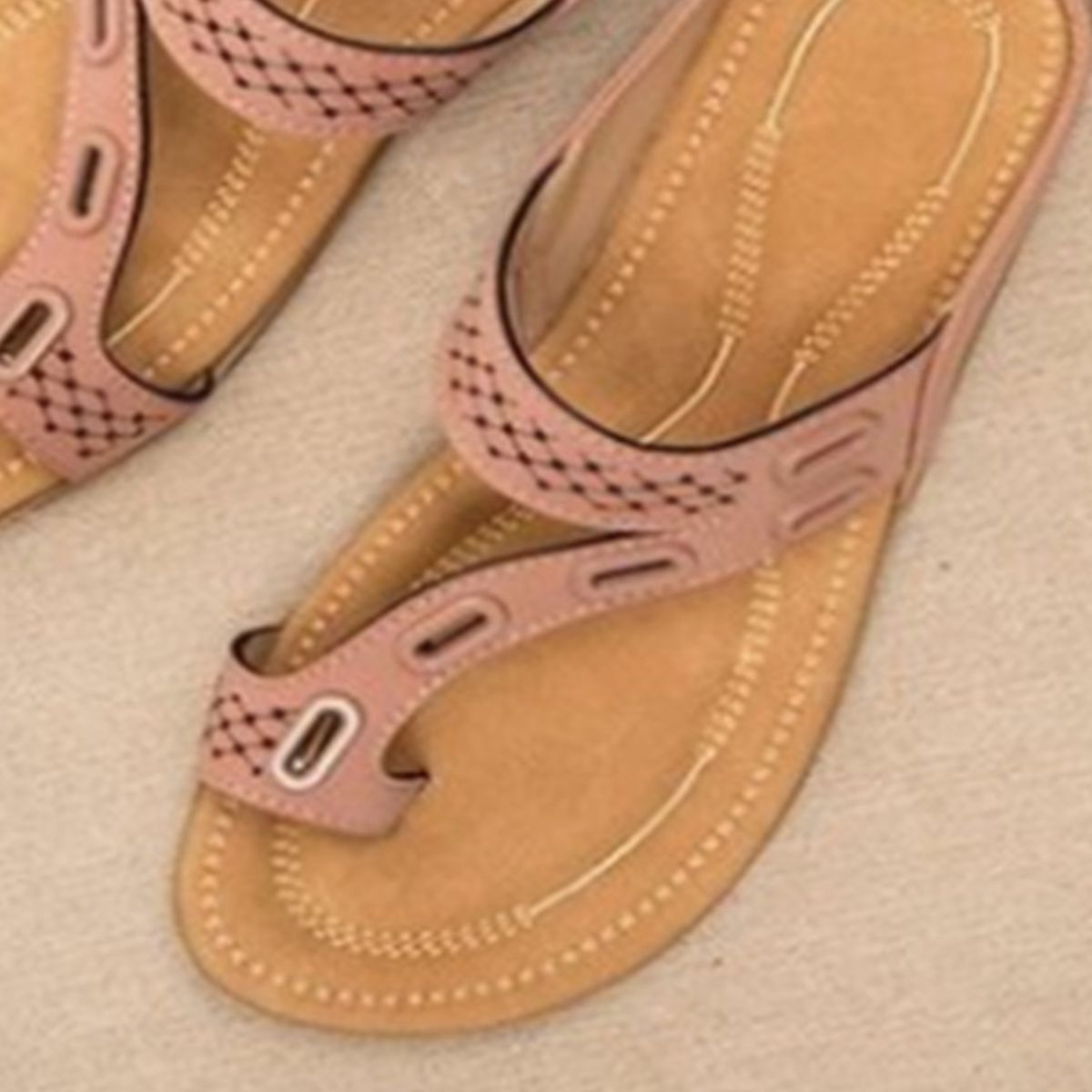 PU Leather Open Toe Sandals