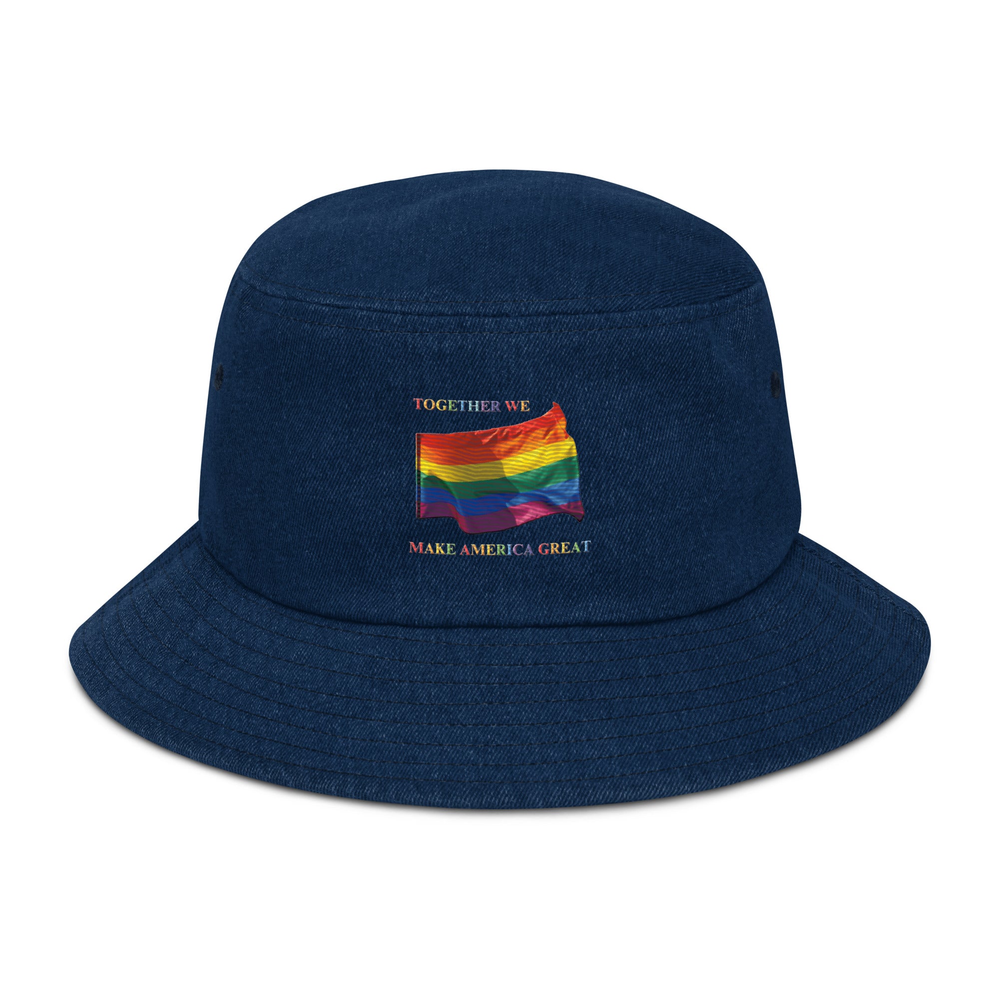 GBZ ★ Original Design Together Denim bucket hat