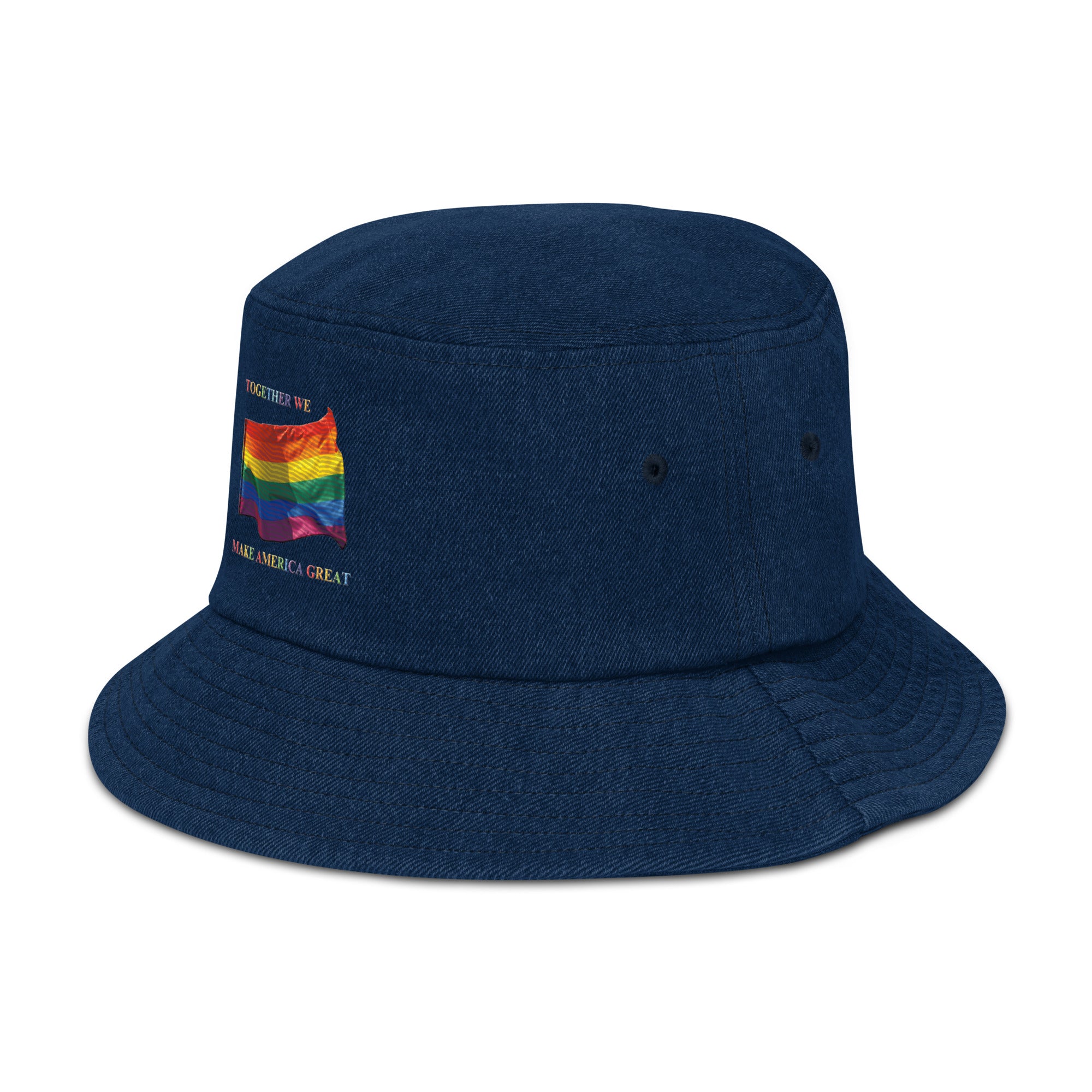 GBZ ★ Original Design Together Denim bucket hat