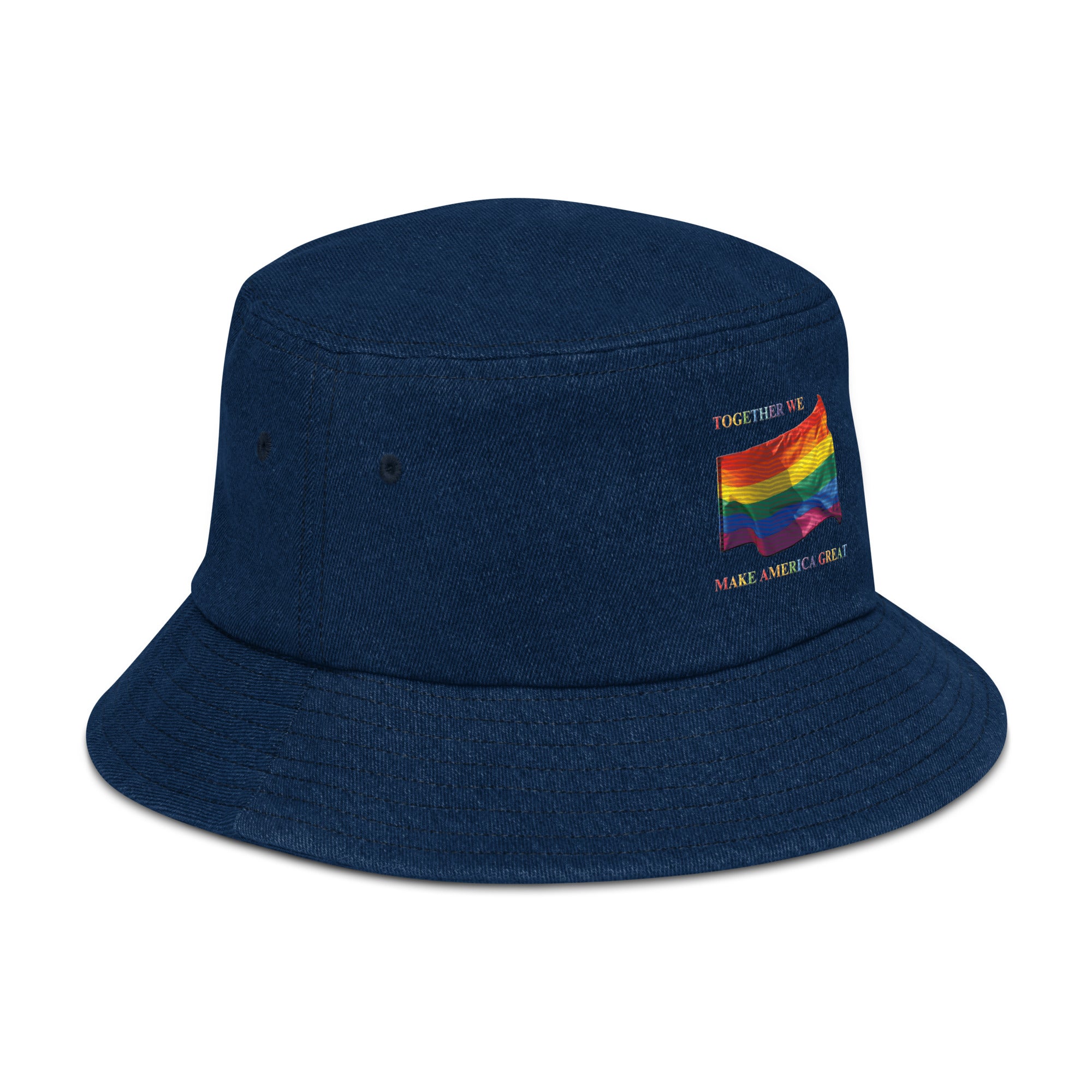 GBZ ★ Original Design Together Denim bucket hat