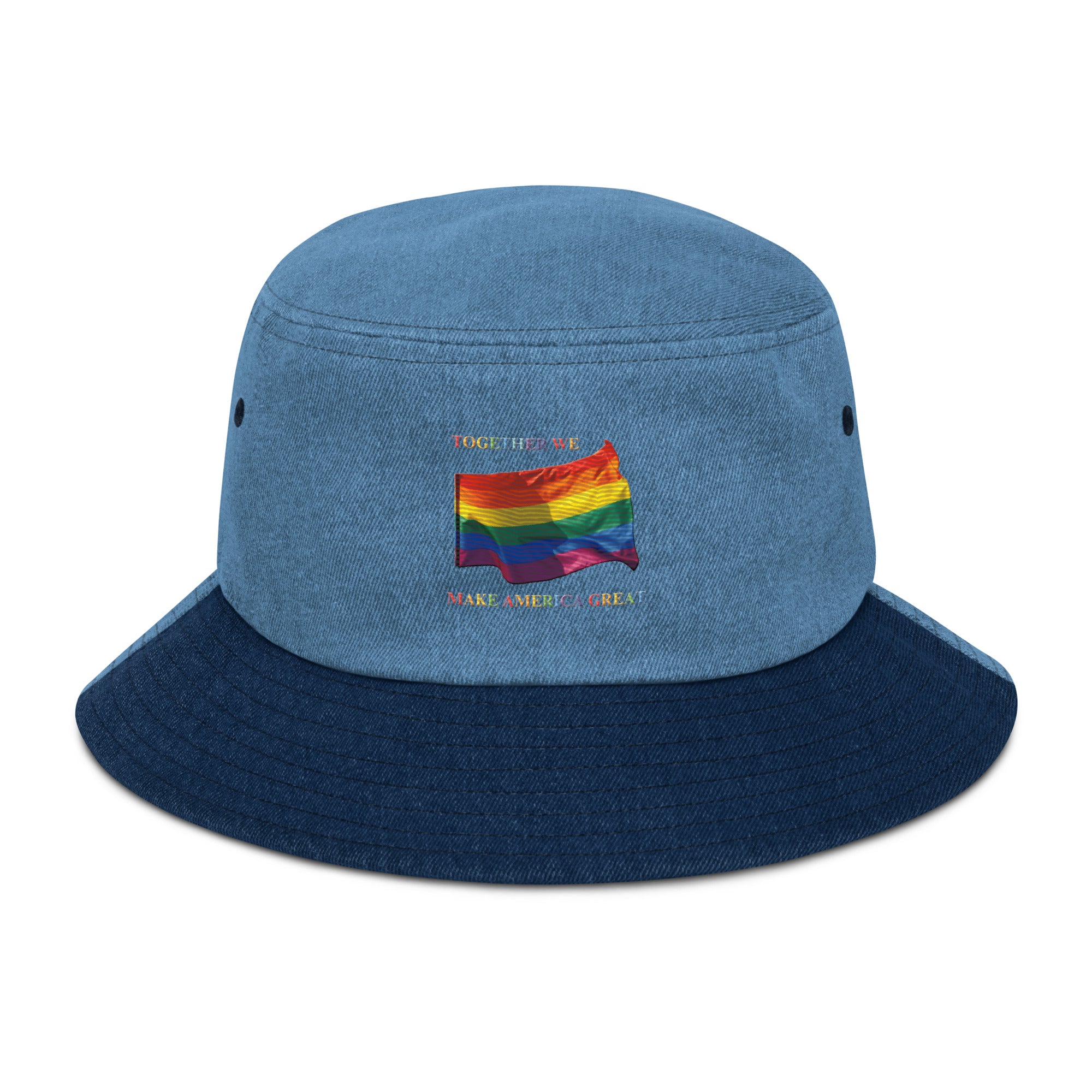 GBZ ★ Original Design Together Denim bucket hat