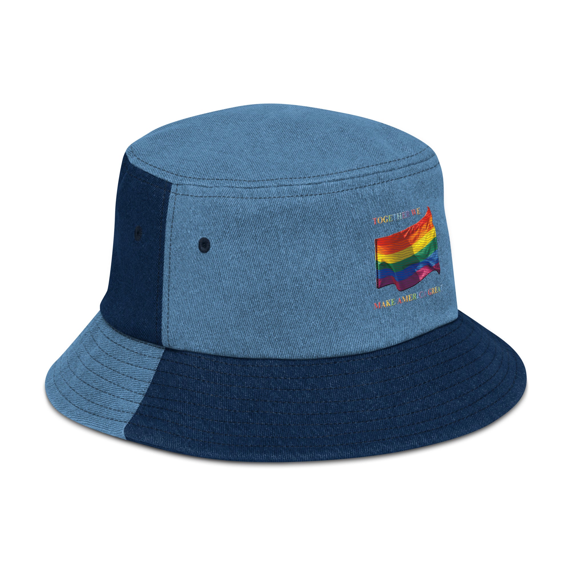 GBZ ★ Original Design Together Denim bucket hat