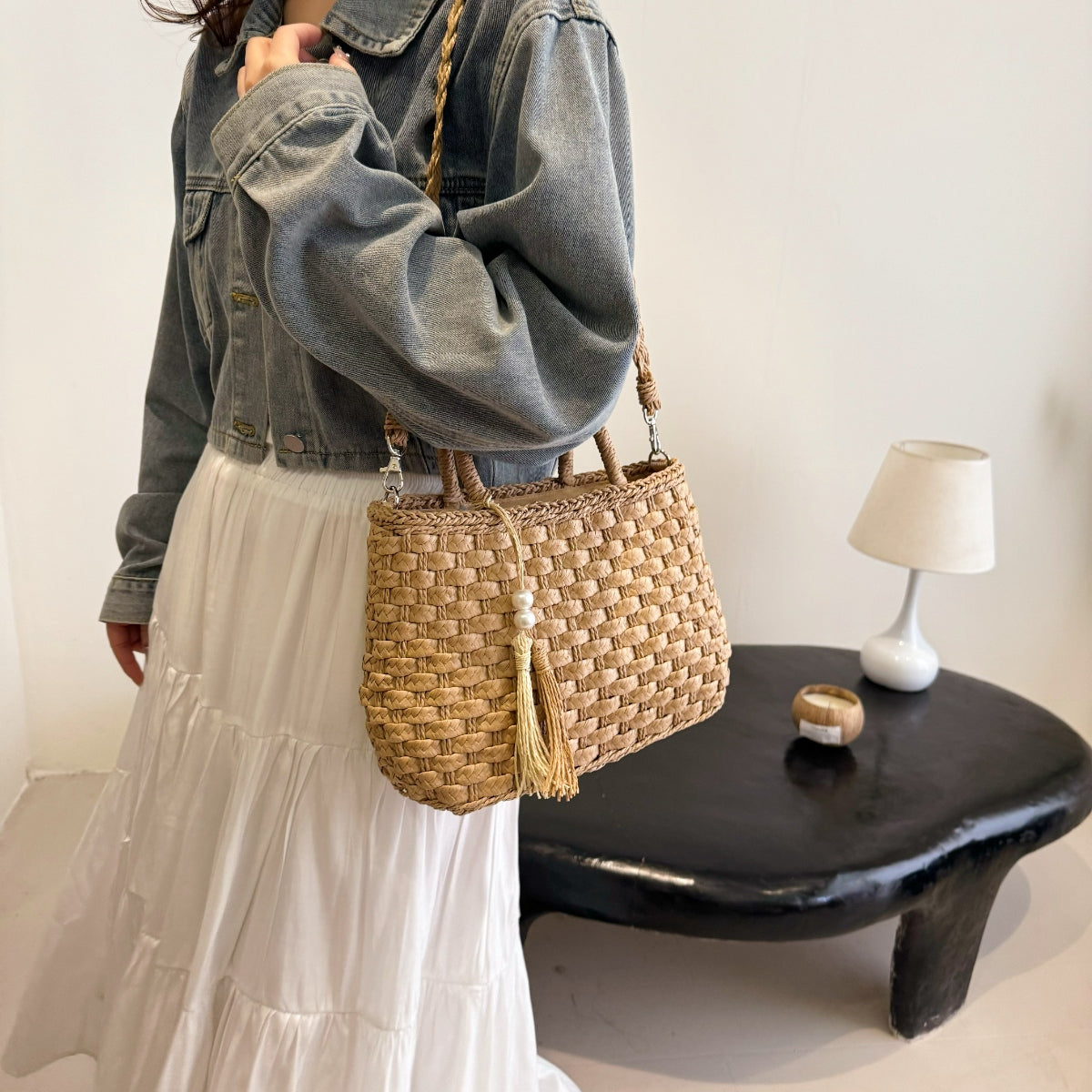 GBZ ★  Modern Bohemian Woven Bag