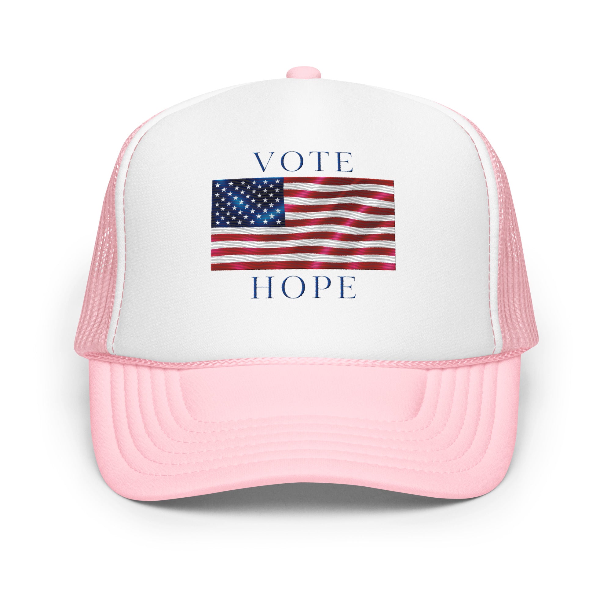 GBZ ★ Original Design   Foam Trucker  Hat Vote Hope