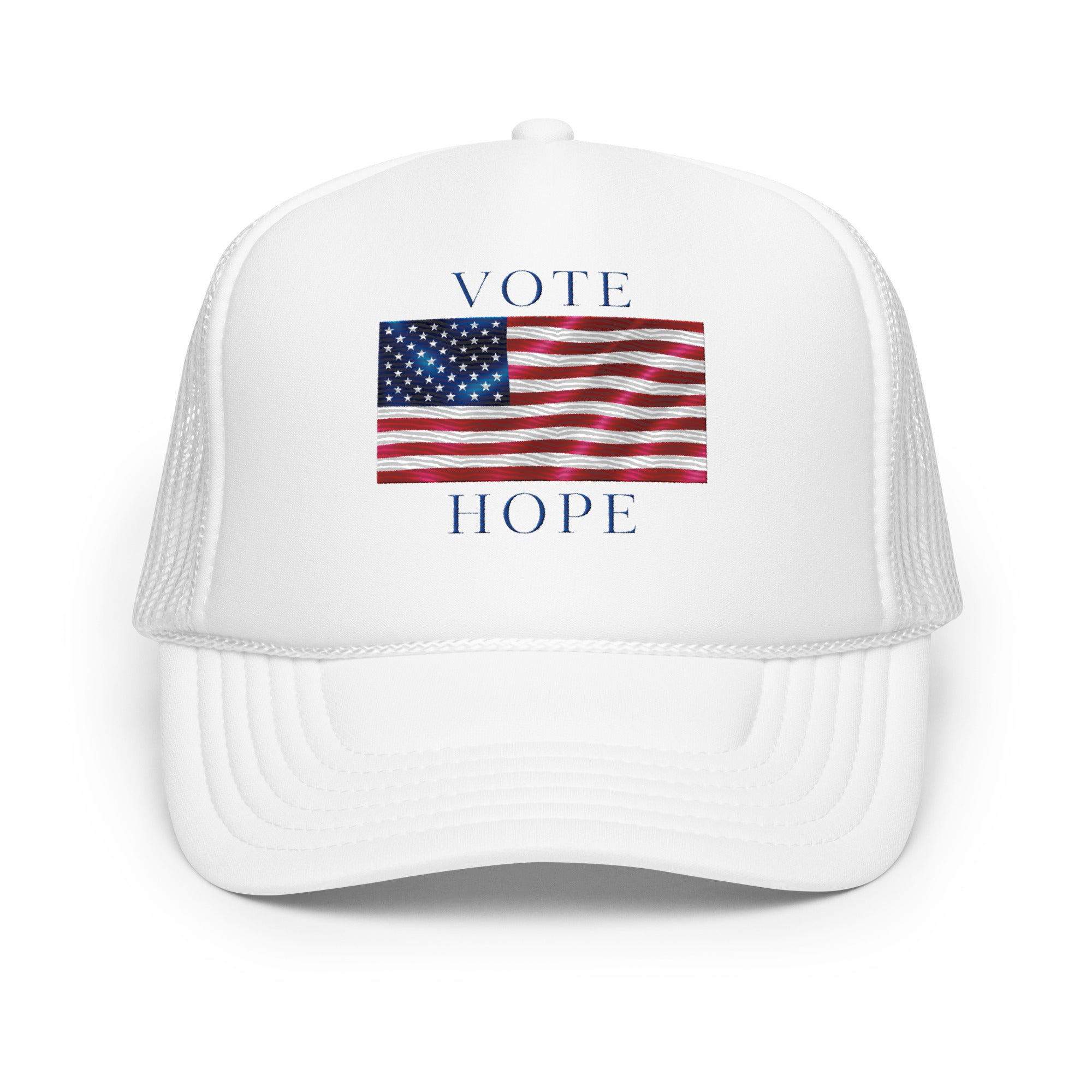 GBZ ★ Original Design   Foam Trucker  Hat Vote Hope