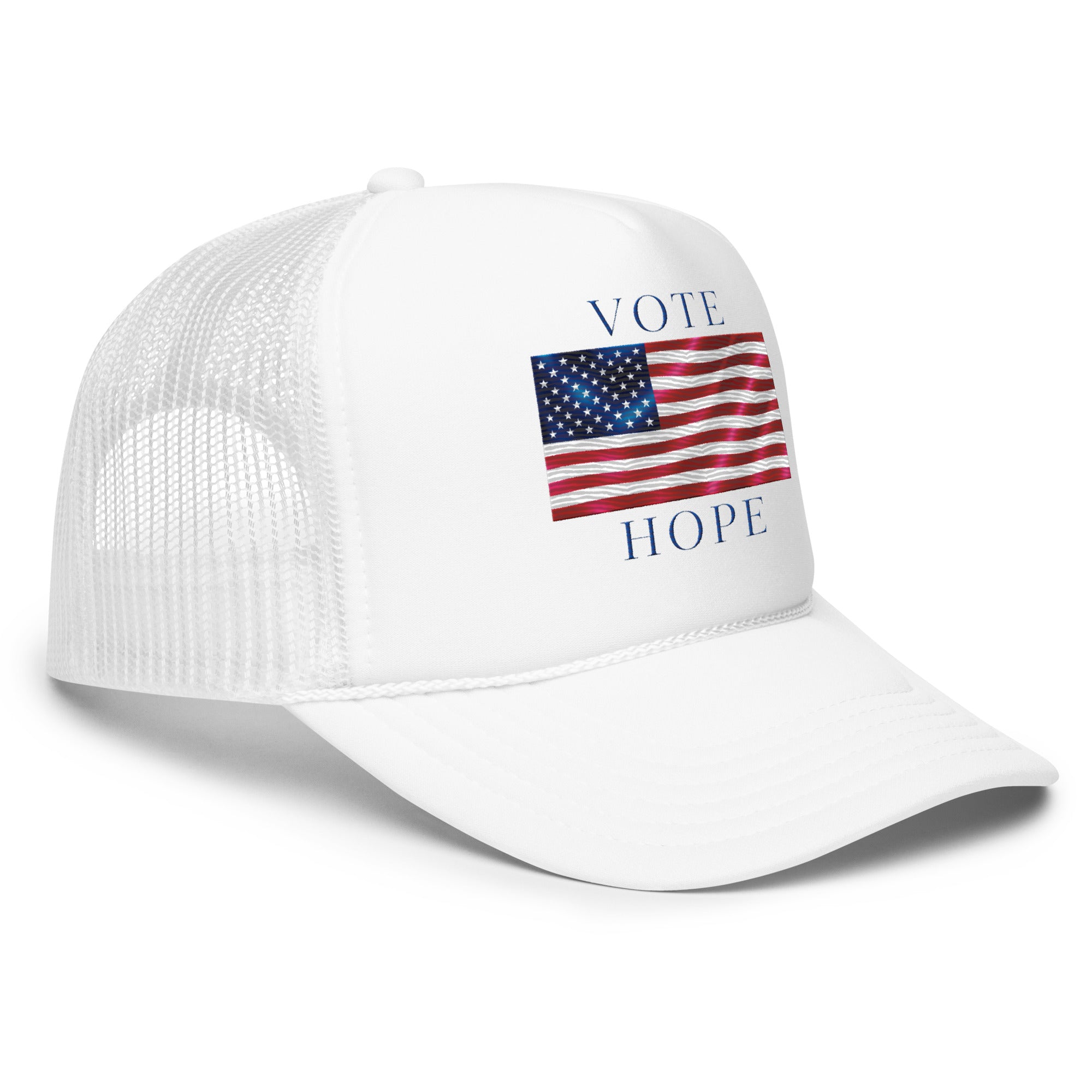 GBZ ★ Original Design   Foam Trucker  Hat Vote Hope