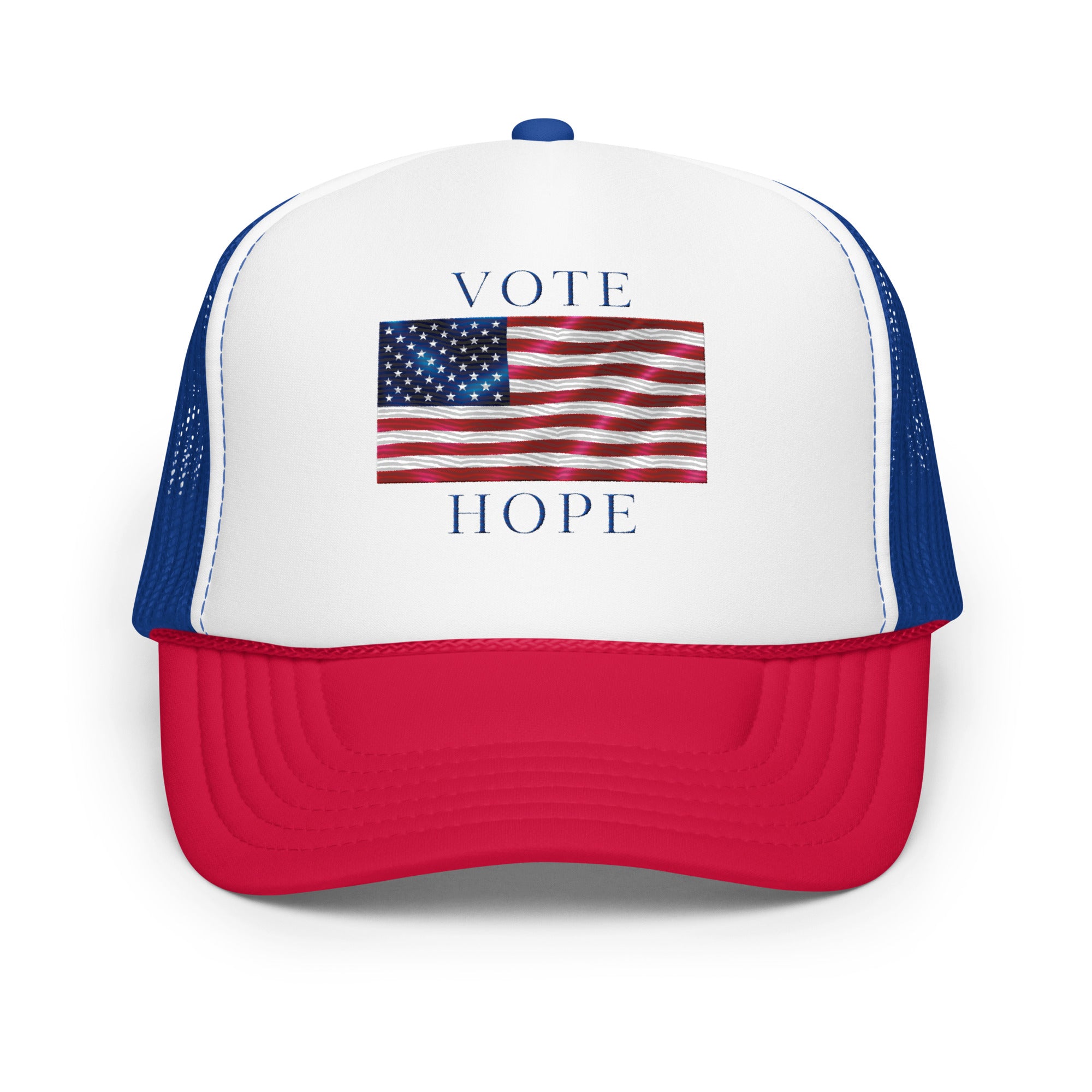 GBZ ★ Original Design   Foam Trucker  Hat Vote Hope