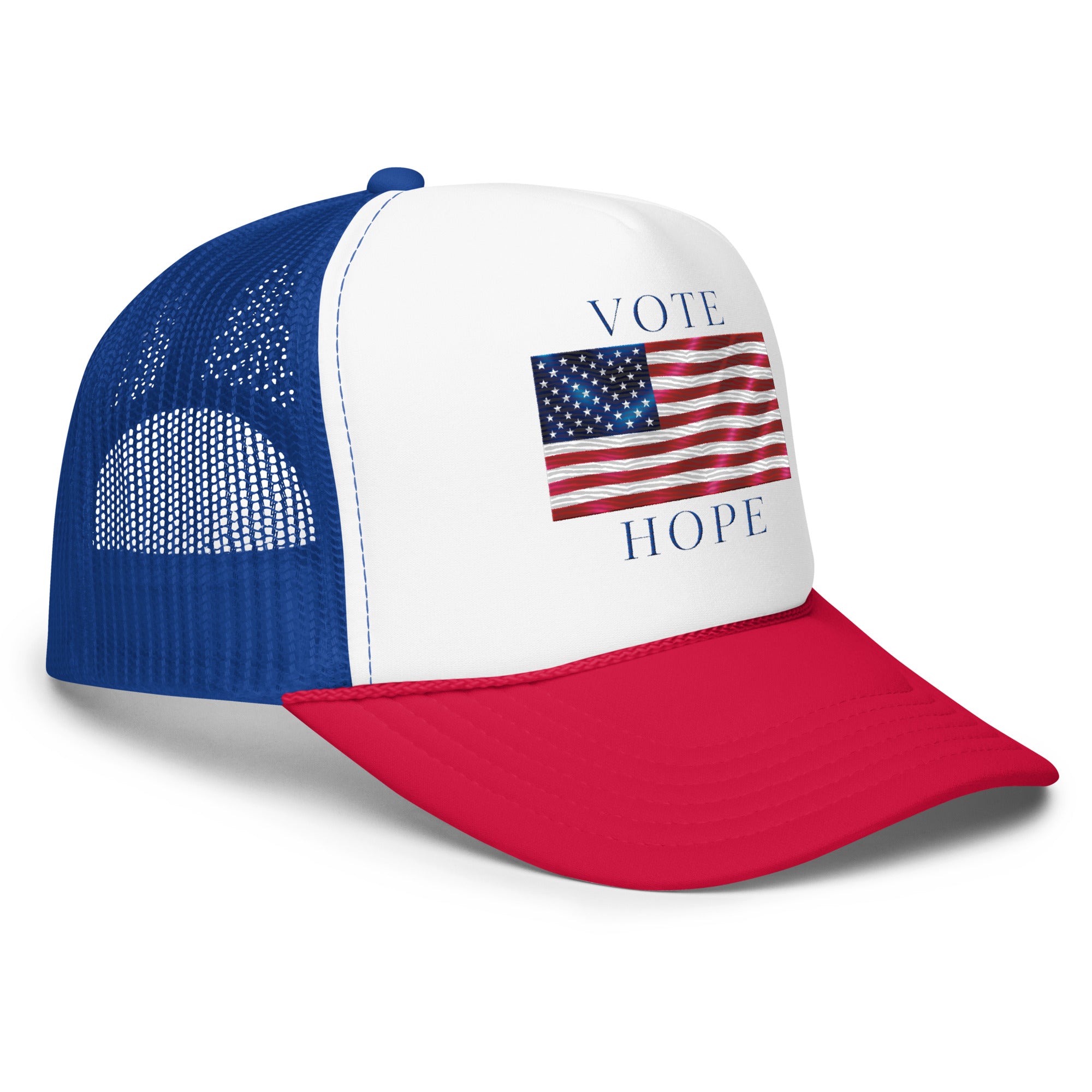 GBZ ★ Original Design   Foam Trucker  Hat Vote Hope