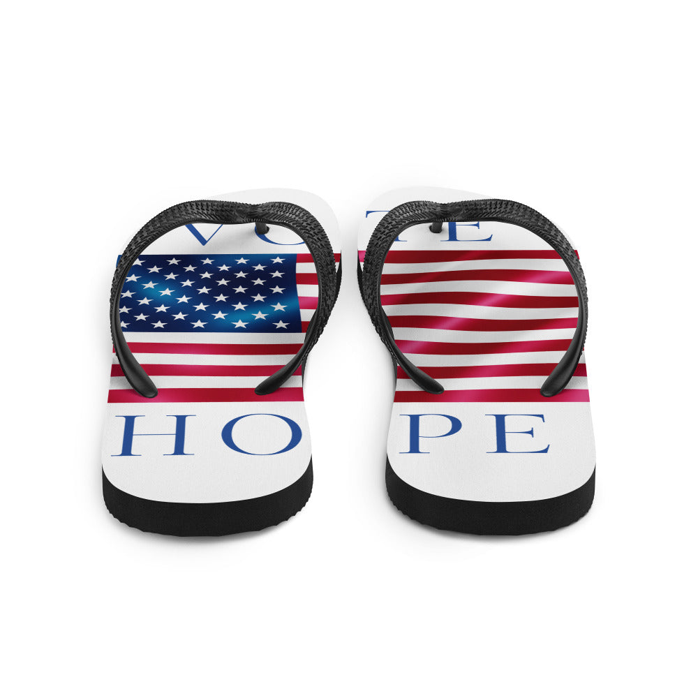 GBZ ★ Original Design Vote Hope Flip-Flops