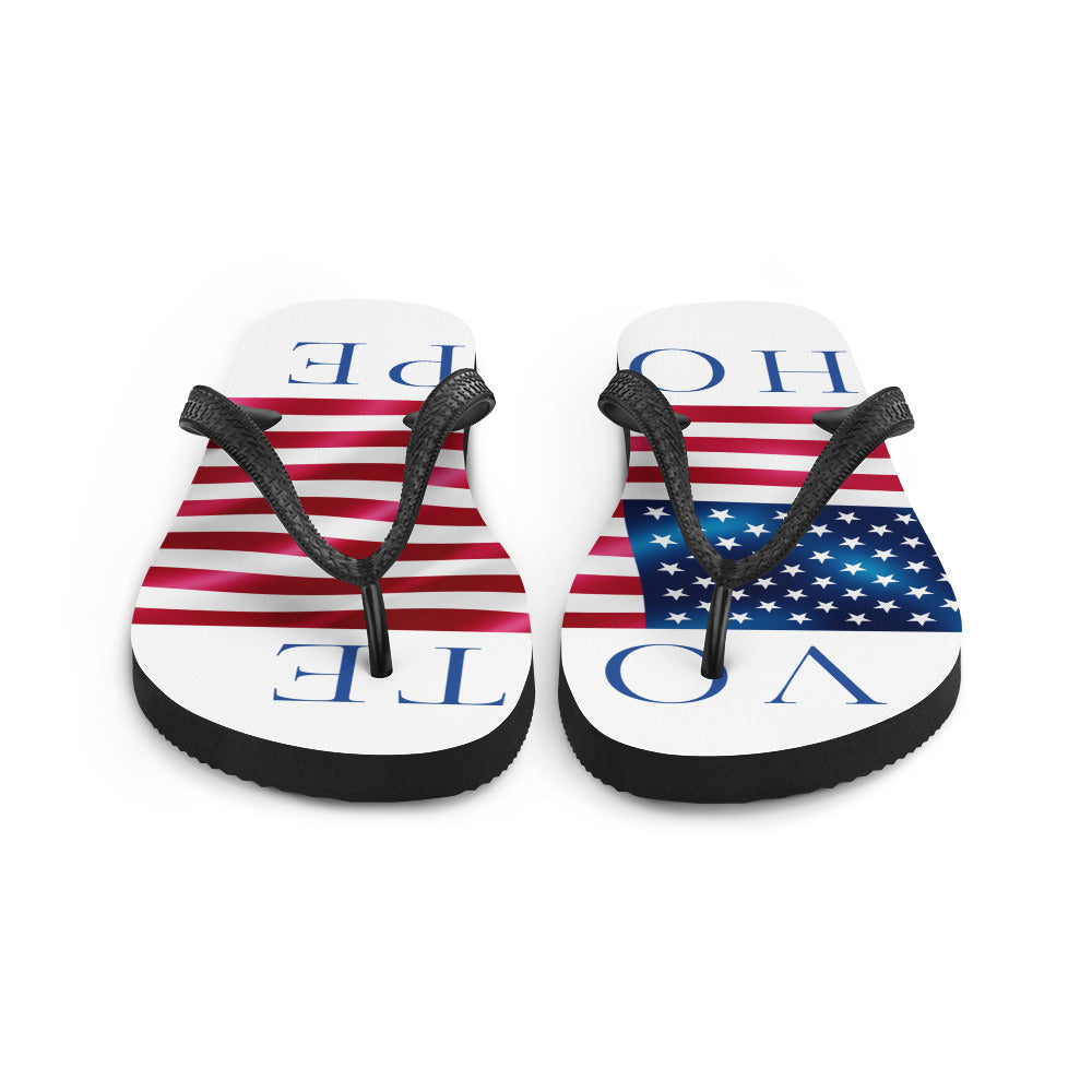 GBZ ★ Original Design Vote Hope Flip-Flops