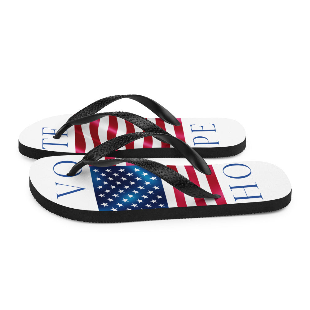 GBZ ★ Original Design Vote Hope Flip-Flops