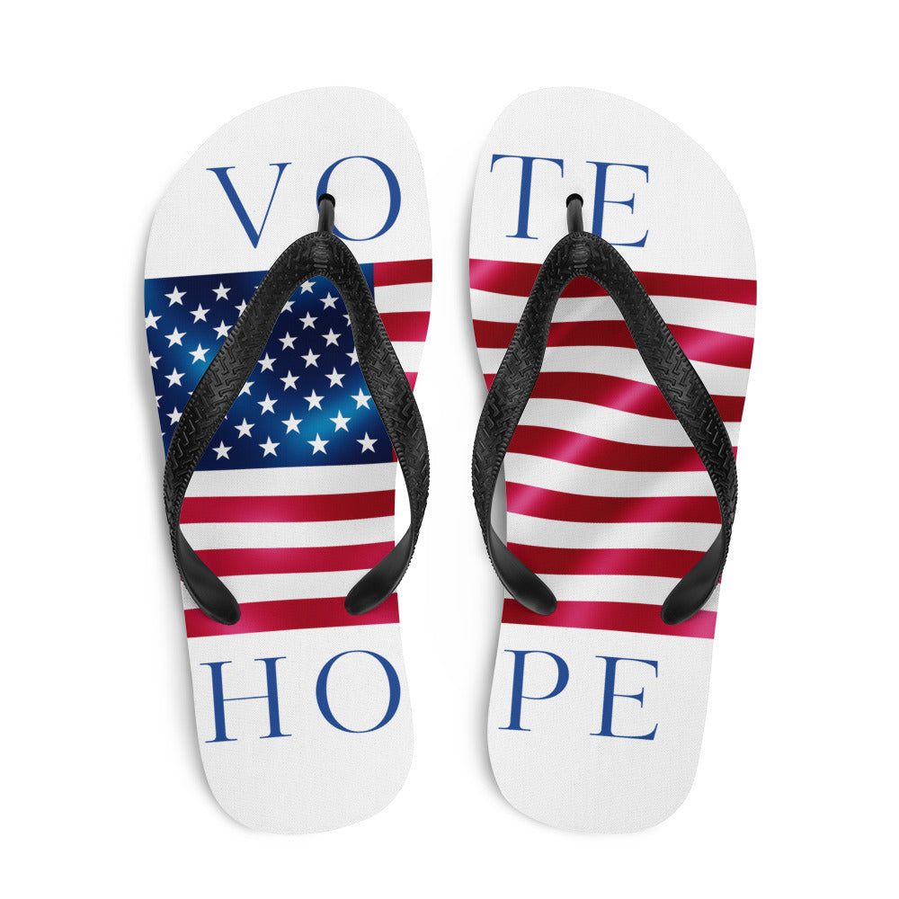 GBZ ★ Original Design Vote Hope Flip-Flops