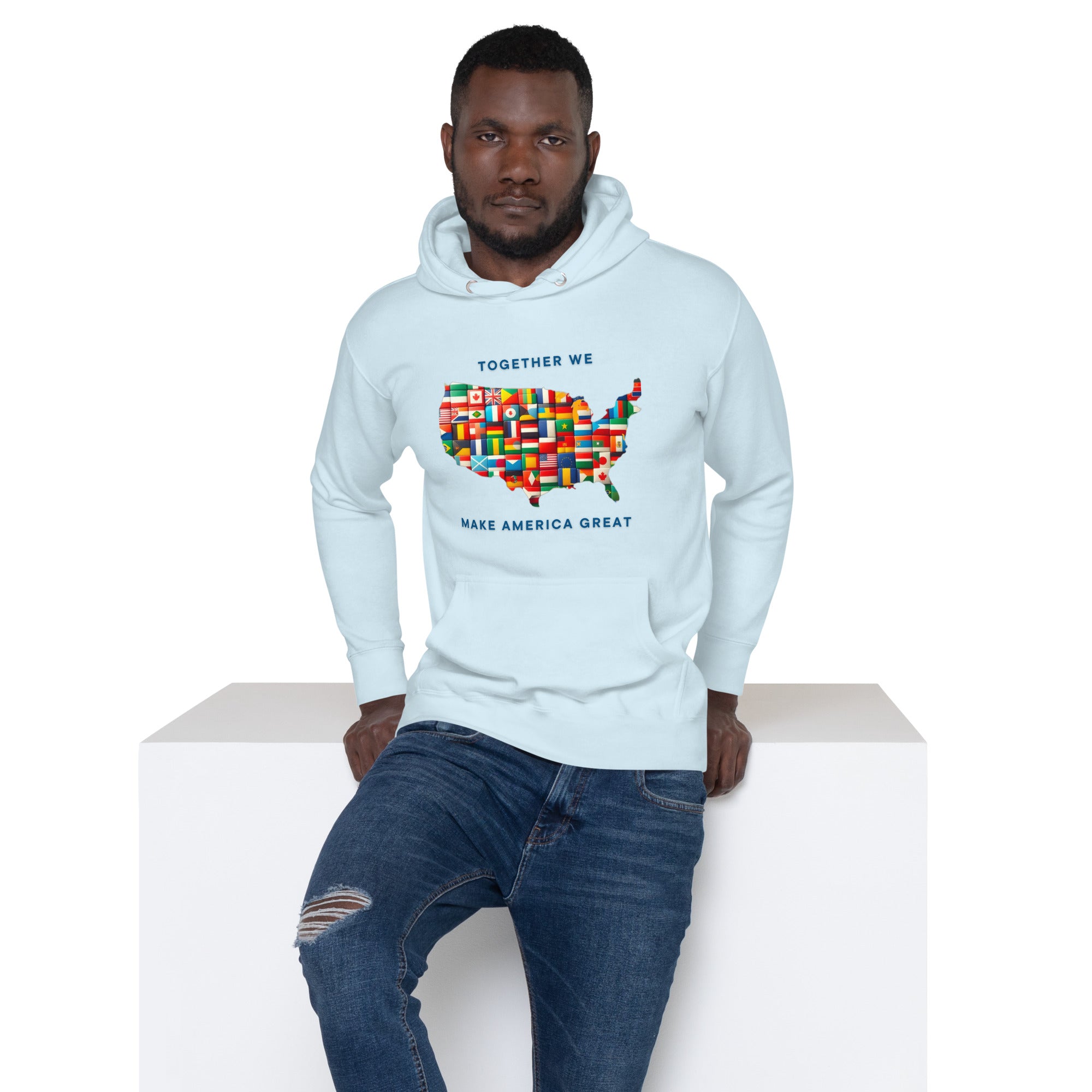 GBZ ★ Original Design  Hoodie  Together We Make America Great