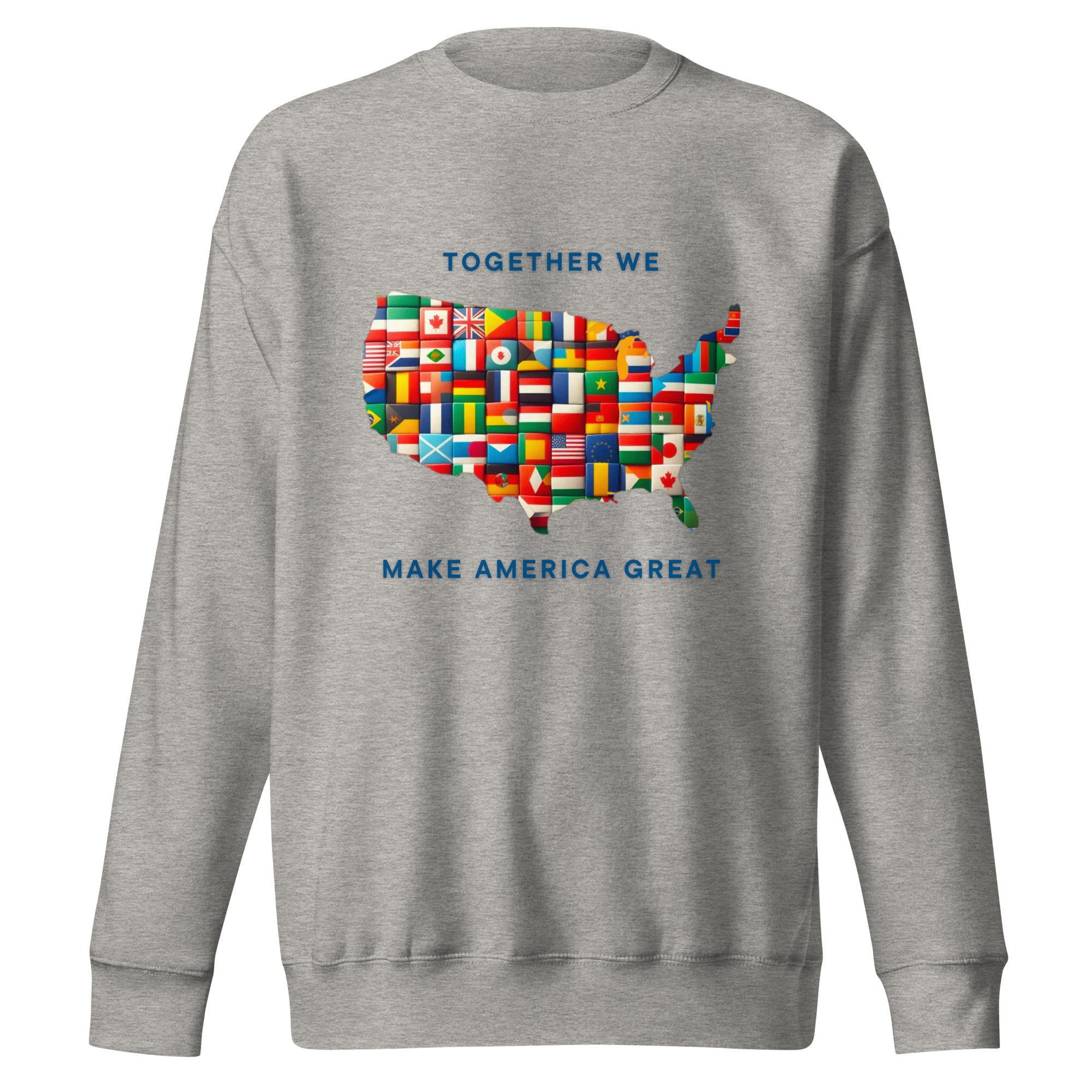 GBZ★ Original Design FRONT: Make America Unisex Premium Sweatshirt